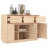 Aparador de madera maciza de pino 110x34x75