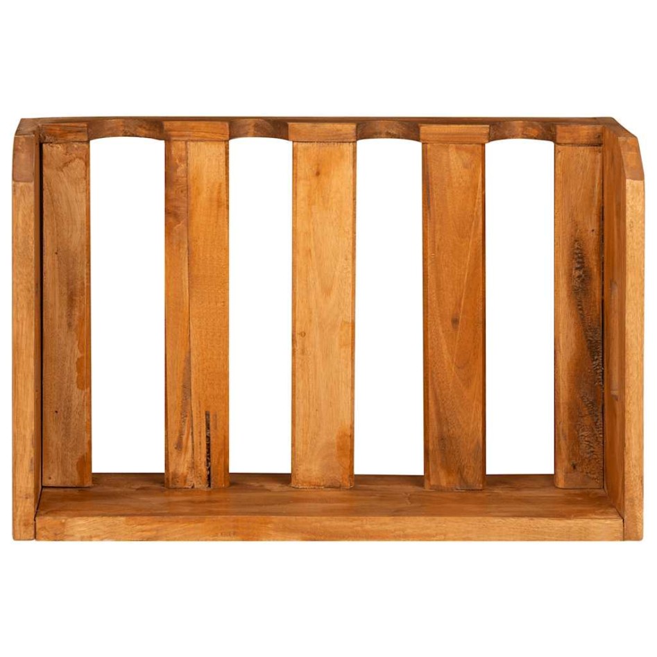 Botelleros para 16 botellas 4 piezas madera maciza de