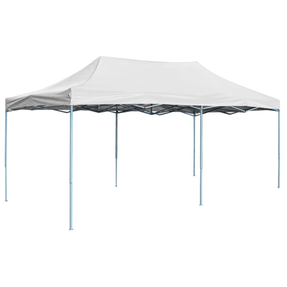 Carpa plegable profesional acero blanco 3x6