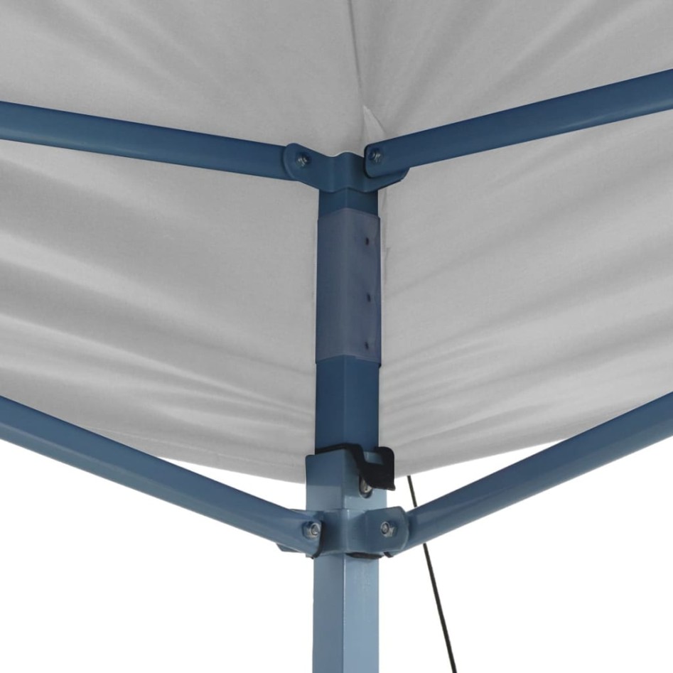 Carpa plegable profesional acero blanco 3x6