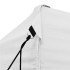 Carpa plegable profesional acero blanco 3x6