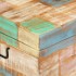 Cofre de almacenamiento de madera maciza