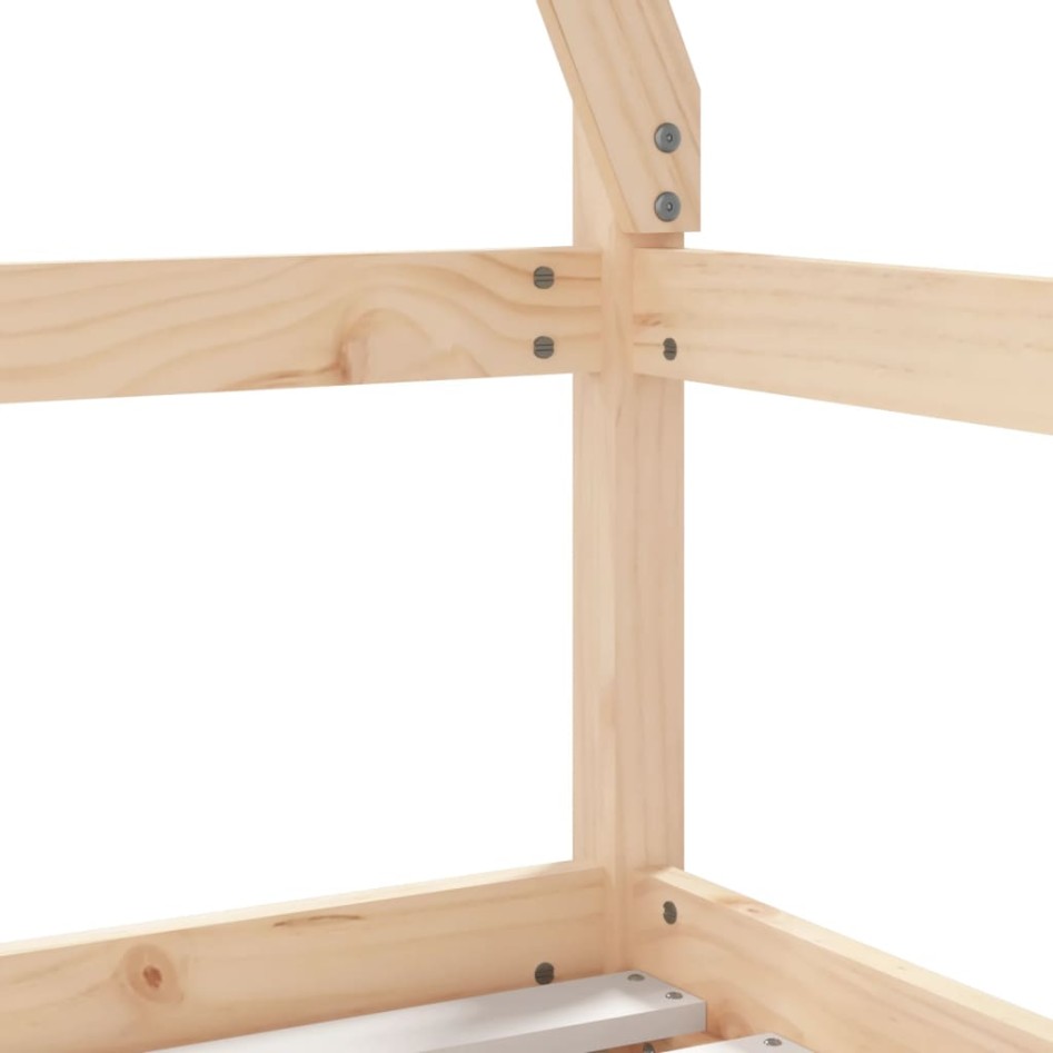 Estructura de cama para niños con cajones madera pino 70x140