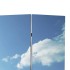 Biombo divisor plegable Playa 217x170