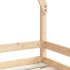 Estructura de cama para niños madera maciza de pino 70x140
