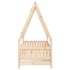 Estructura de cama para niños madera maciza de pino 70x140