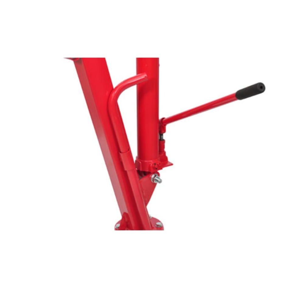 Camioneta grúa con cable y