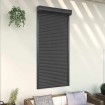 Persiana de aluminio gris antracita 100x210 cm