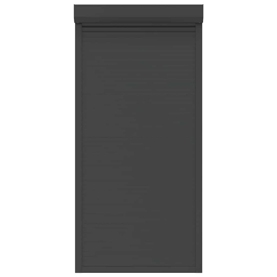 Persiana de aluminio gris antracita 100x210