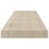 Estantes flotantes pared 4 uds MDF color roble 120x23,5x3,8