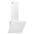 Campana extractora pared acero y vidrio templado blanco 60