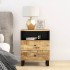 Mesita de noche madera mango madera contrachapada 50x33x62