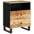 Mesita de noche madera mango madera contrachapada 50x33x62