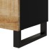 Mesita de noche madera mango madera contrachapada 50x33x62