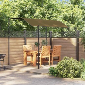 Toldo parasol gris taupe 3x2,4 cm 180