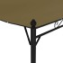 Toldo parasol gris taupe 3x2,4 cm 180