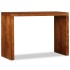 Mesa consola Madera sólida con acabado miel 110x40x76