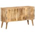 Aparador de madera maciza de mango 110x30x60