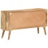 Aparador de madera maciza de mango 110x30x60
