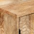 Aparador de madera maciza de mango 110x30x60