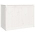 Baúl para la colada madera maciza de pino blanco 88,5x44x66