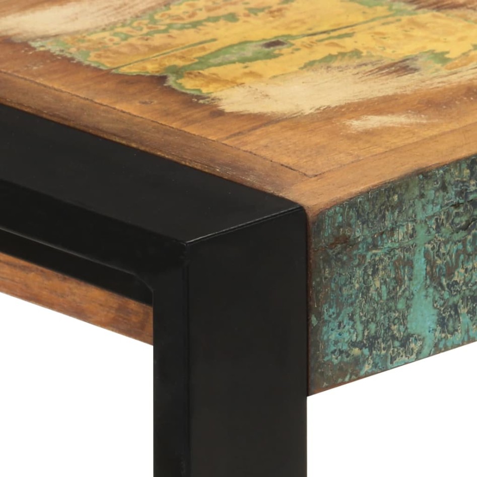 Aparador de madera maciza reciclada 120x30x75