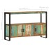 Aparador de madera maciza reciclada 120x30x75