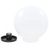 Juego de lámparas de bola LED 2 piezas esféricas 40 cm
