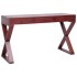 Escritorio ordenador madera maciza caoba 115x47x77