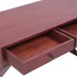 Escritorio ordenador madera maciza caoba 115x47x77