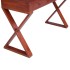 Escritorio ordenador madera maciza caoba 115x47x77