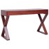 Escritorio ordenador madera maciza caoba 115x47x77