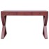 Escritorio ordenador madera maciza caoba 115x47x77