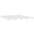 Cama de palets de madera maciza de pino blanca 200x200