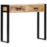 Mesa consola de madera maciza de mango 90x30x75