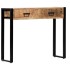 Mesa consola de madera maciza de mango 90x30x75