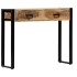 Mesa consola de madera maciza de mango 90x30x75