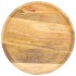 Mesa auxiliar redonda madera maciza de mango 43x43x66