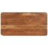 Mesa alta cocina madera acacia acabado miel 110x55x106