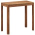 Mesa alta cocina madera acacia acabado miel 110x55x106
