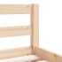 Estructura de cama infantil con cajones madera de pino
