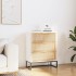 Aparador de madera contrachapada blanco 60x30x75