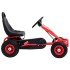 Kart de pedales con neumáticos