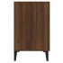 Aparador de madera de ingeniería roble marrón 100x36x60