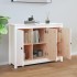 Aparador de madera maciza de pino blanco 100x35x74
