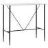 Mesa alta de cocina MDF blanco 120x60x110