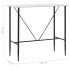 Mesa alta de cocina MDF blanco 120x60x110