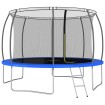Cama elástica redonda 366x80 cm 150 kg