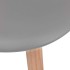 Sillas de comedor 6 unidades plástico