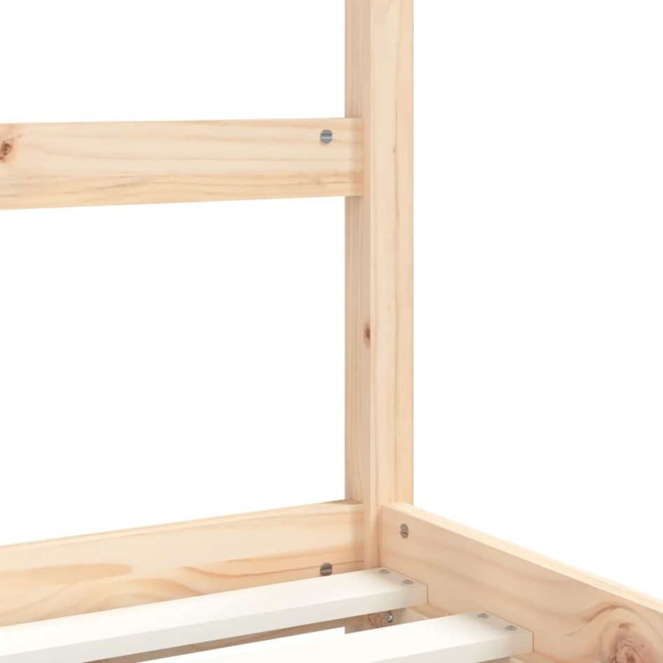 Estructura de cama infantil con cajones madera de pino